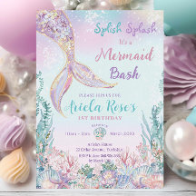 Ethereal Mermaid Bash Sous La Piscine De Mer Anniv