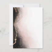 Invitation Ethereal Mist Ombre Blush Pink Moody Fête des mari (Dos)