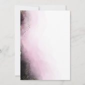 Invitation Ethereal Mist Ombre Vin Aquarelle Moody Mariage (Dos)