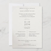 Invitation Ethérée & Enchanter Botanique Soft Floral Photo (Dos)