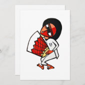 Invitation Ethiopian Kebero (Devant / Derrière)