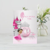 Invitation Ethnic Cinderella Princess (Debout devant)