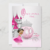 Invitation Ethnic Cinderella Princess (Devant)