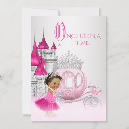 Invitation Ethnic Cinderella Princess (Devant)
