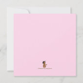 Invitation Ethnic Girl rose or Baby shower Pearl (Dos)