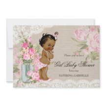 Ethnic Joli Shabby Chic Lace Baby shower Floral