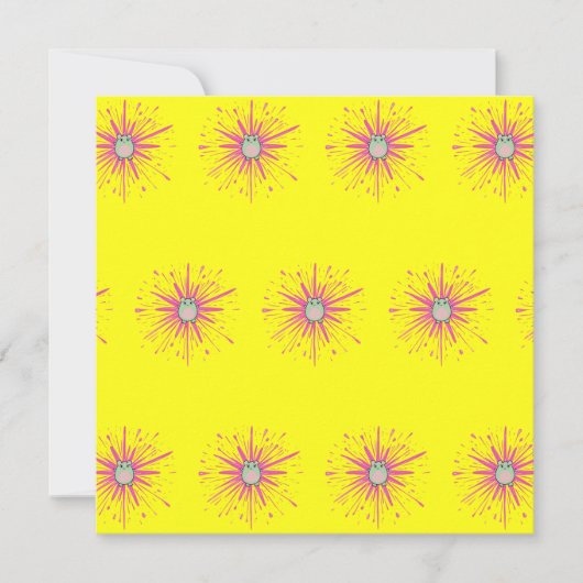 Invitation étincelante WaTTerMaLLone (Devant)