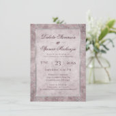 Invitation Étincelle de diamant | Mariage de Parties scintill (Debout devant)