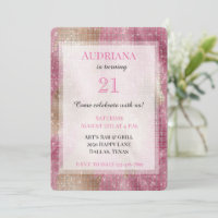 Étincelle Rose Or Cowgirl Cowhide Anniversaire