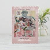 invitation étiquette de godies de cheval personnal (Debout devant)