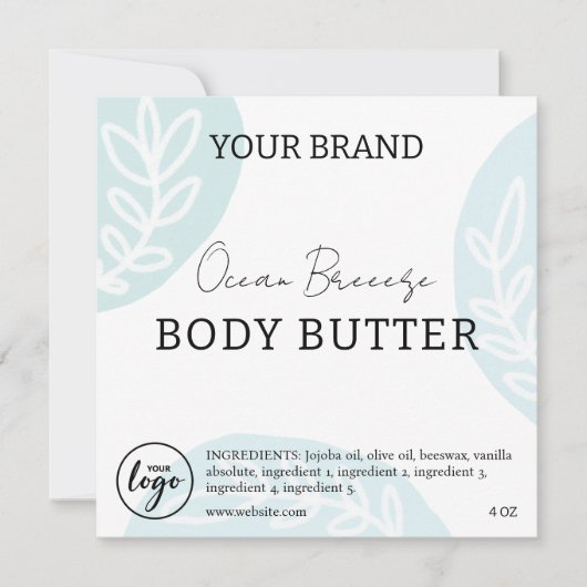 Invitation Étiquettes de bougies modifiables téléchargeables (Devant)