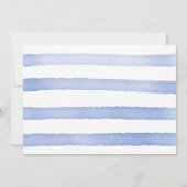 Invitation Étoile de mer | Enregistrement mariage océan (Dos)