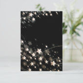 Invitation Étoile de Noël (Debout devant)