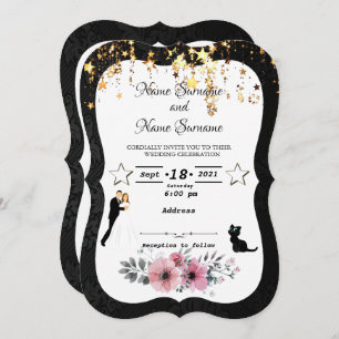 Invitation Étoile de pluie