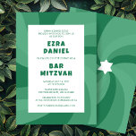 Invitation Étoile de tournage moderne de David Bat mitzvah de<br><div class="desc">Carte parfaite pour annoncer un bat mitzvah, bar mitzvah ou une autre célébration juive ! La main a fait de l'art pour vous. ENTIÈREMENT PERSONNALISABLE ! Cliquez sur "Personnaliser" ci-dessus pour modifier le texte. Cliquez sur "modifier à l'aide de l'outil de conception" pour ajuster les polices, les couleurs et les...</div>