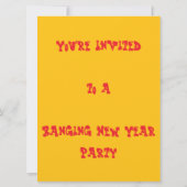 Invitation Étoile explosive (Dos)