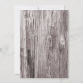 Invitation Étoile Tropicale de Mer Fête Florale d'Anniversair (Dos)