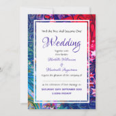 Invitation ÉTOILES DE NOËL | Hiver Abstrait | Festive (Devant)