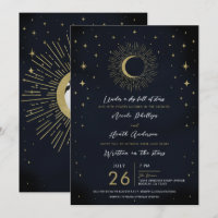 Étoiles Dorées Nuit Éclat Céleste Soleil Photo Mar