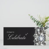 Invitation Étoiles Étincelantes (Debout devant)