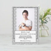 INVITATION ÉTOILES MODERNES DE GRAS MASCULINS | FÊTE DE DIPLÔ (Debout devant)