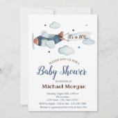 Invitation Etoiles, Nuages, Baby shower de Parties scintillan (Devant)