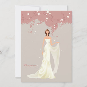 Invitation étonnante à la douche nuptiale