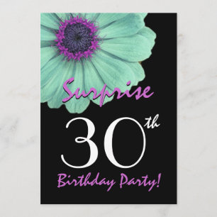 Invitation ÉTONNEZ la 30ème marguerite de vert de menthe de
