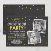 Invitation Étonnez le soixantième homme de tableau (Devant / Derrière)