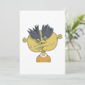 Invitation Étrange personne Alien (Debout devant)