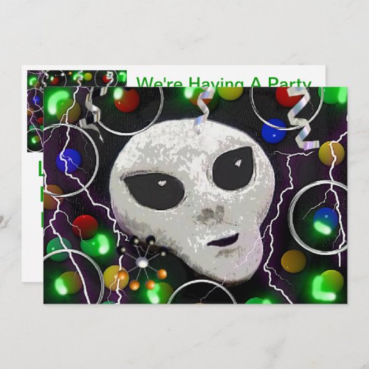 Invitation étrangère de partie (Devant / Derrière)