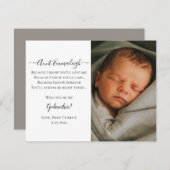 Invitation Être invité à proposer une marraine avec des photo (Devant / Derrière)