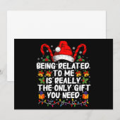 Invitation Être Parent Avec Moi Est Vraiment Le Seul Cadeau (Devant / Derrière)