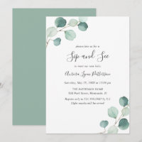Eucalyptus Baby Elegant Sip et voir