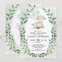 Eucalyptus Baby Sheep Petit agneau Douche neutre