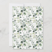 Invitation Eucalyptus Books & Brews Coffee Bridal Shower (Dos)