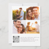 Invitation Eucalyptus Botanics QR Code Photo Mariage Invita (Dos)