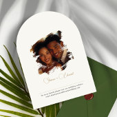 Invitation Eucalyptus Botanique Mariage de verdure et d'arc d