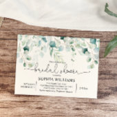 Invitation Eucalyptus Bridal Shower