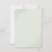 Invitation Eucalyptus Couples de feuillage Baby shower d'atte (Dos)