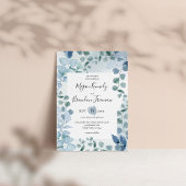 Invitation Eucalyptus Dusty Mariage de feuillage