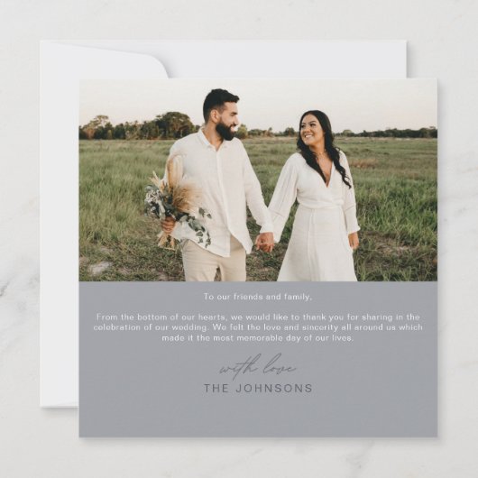 Invitation Eucalyptus floral Lavender Boho Merci vert (Dos)