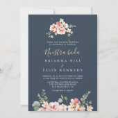 Invitation Eucalyptus Garden Rose Floral Nuestra Boda Mariage (Devant)