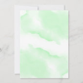 Invitation Eucalyptus Genre Neutre Oh Baby shower (Dos)