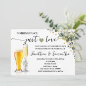 Invitation Eucalyptus Gold Rien De fantaisie Juste Amour Elop (Debout devant)