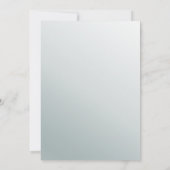 Invitation Eucalyptus Green C'est un Baby shower garçon Invit (Dos)