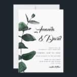 Invitation Eucalyptus Green Rustic Couple Mariage photo<br><div class="desc">Eucalyptus Green Rustic Couple Photo Mariage InvitationMessage pour tous les ajustements nécessaires</div>