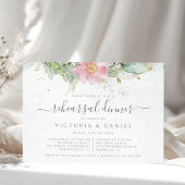 Invitation Eucalyptus Greenery Botanical Rehearsal