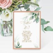 Invitation Eucalyptus Greenery Tableau Numéro 20 Tableau de s