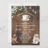 Invitation Eucalyptus Ils sont le parfait Matcha Western (Devant)